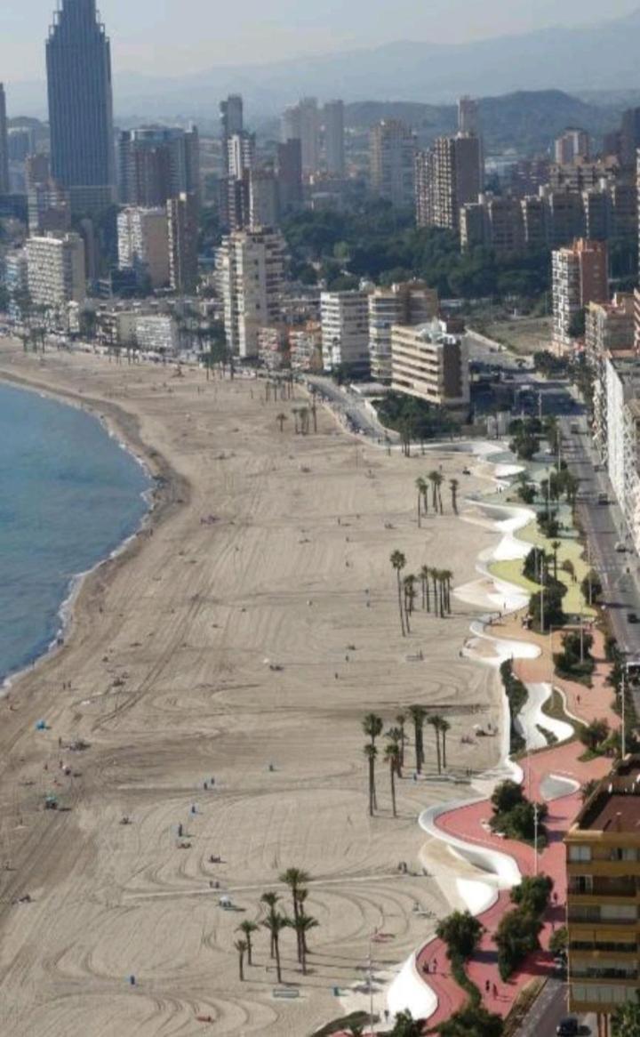 Ferienwohnung Azul De Mar Benidorm Exterior foto